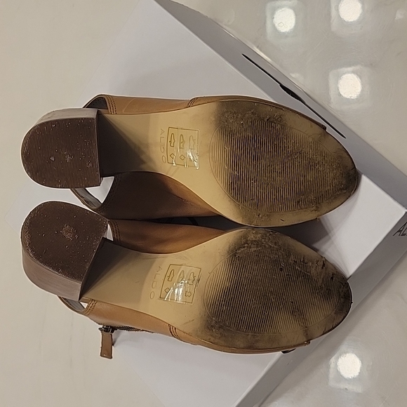 Aldo Open Toe Booties - Picture 4 of 8